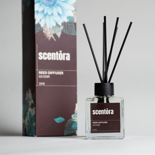 Scentora Sea Escape Reed Diffuser 120 ml Scentora Sea Escape Reed Diffuser 120 ml