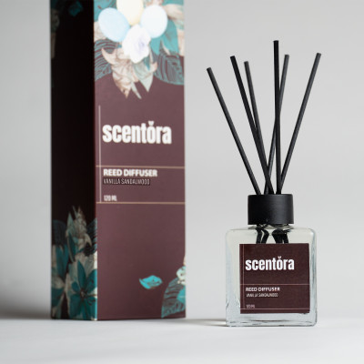 Scentora Wanilia Sandalwood Reed Diffuser Scentora Wanilia Sandalwood Reed Diffuser